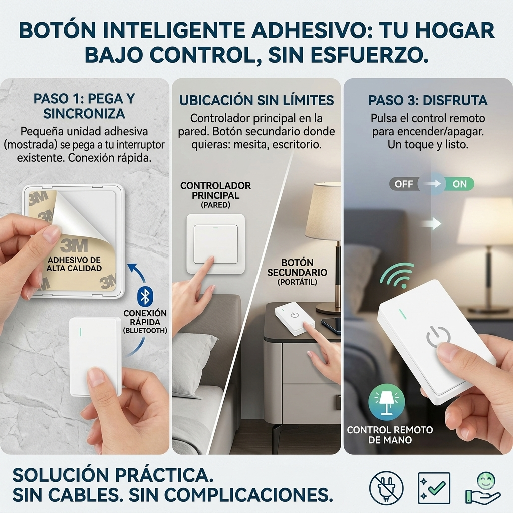 LazyLight™ – Botón inteligente