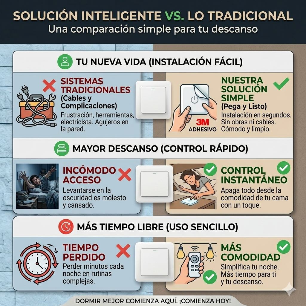 LazyLight™ – Botón inteligente